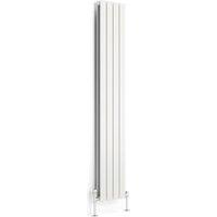 Terma Forte 1800mm x 292mm 2776BTU Matt White Vertical Designer Radiator (409HE)