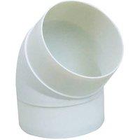 Manrose 45 Bend White 100mm (410GY)