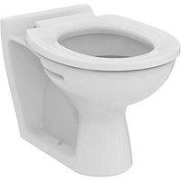 Armitage Shanks Contour 21 Schools Back-to-Wall Toilet Bowl & Seat (410JY)
