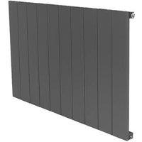 Towelrads Ascot 600mm x 1022mm 2480BTU Anthracite Horizontal Designer Radiator (410RY)