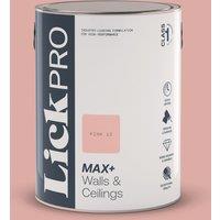 LickPro Max+ 5Ltr Pink 13 Eggshell Emulsion Paint (410TM)