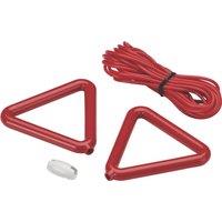 Knightsbridge Replacement PVC Pull Cord with Bangles 3m Red (410YA)