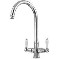 Clearwater Elegance Dual-Lever Monobloc Tap Chrome (411FJ)