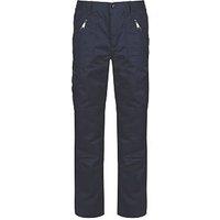 Regatta Pro Action Work Trousers Navy 40" W 33" L (411HG)