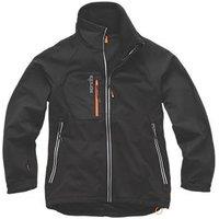 Scruffs Trade Flex Softshell Jacket Black Large 44" Chest (411KV)