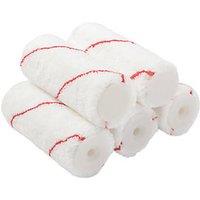 Fortress Trade Short Pile Roller Sleeves Gloss 4" x 38mm 5 Pack (412FM)