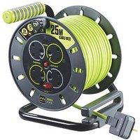 PRO XT OMU2513 13A 4-Gang 25m Cable Reel 240V (412HV)