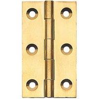 Self-Colour Solid Drawn Butt Hinges 51mm x 29mm 2 Pack (412PR)