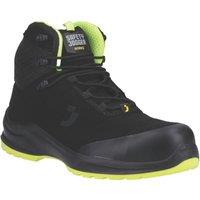 Safety Jogger Modulo S3S Mid Size 7.5 Black Water-Resistant Safety Boots (412XK)