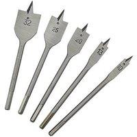 Hex Shank Flat Wood Drill Bit Set 5 Pcs (4139V)