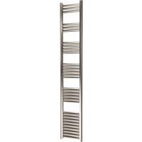 Towelrads 1800mm x 300mm 1692BTU Grey / Silver Flat Designer Towel Radiator (413RY)