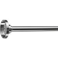 Croydex Straight Flexi-Fix Shower Rod Stainless Steel Chrome 2300mm (413TJ)