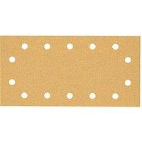 Bosch Expert C470 60 Grit 14-Hole Punched Multi-Material Sanding Sheets 230mm x 115mm 10 Pack (413VV)