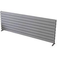 Ximax Oceanus 595mm x 1800mm 5922BTU Silver Horizontal Designer Radiator (414TR)