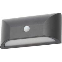 Coast Poole Outdoor LED Lighting With PIR Sensor Black 5W 300lm (414VJ)