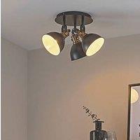 Quay Design Orion Round 3-Light Spotlight Matt Black (415VG)