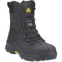 Amblers FS999 Size 4 Black Waterproof Safety Boots (416JV)