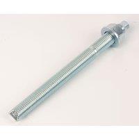 Rawlplug Zinc-Plated Steel Threaded Rods M12 x 220mm 10 Pack (416VA)