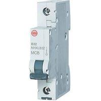 Wylex 32A SP B Curve MCB (417FR)