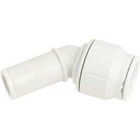 JG Speedfit Plastic Push-Fit Equal 135 Stem Elbow 22mm (41916)