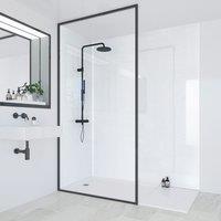 Multipanel Hydrolock Bathroom Waterproof Wall Panel Gloss Blizzard 2400mm x 580mm x 11mm (419CG)