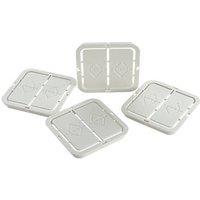 Lewden 1-Entrance PRO Board Rear Grommets 60mm x 60mm 4 Pack (419HM)