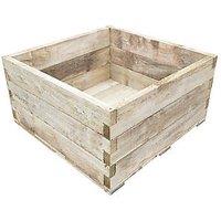 Forest Caledonian Garden Planter Natural Timber 900mm x 900mm x 452mm (420FL)