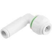 Flomasta Plastic Push-Fit Reducing 90 Stem Elbow F 10mm x M 15mm (421HY)