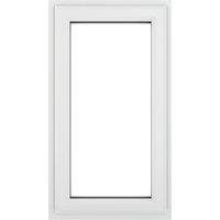 Crystal Top Opening Clear Double-Glazed Casement White uPVC Window 610mm x 1040mm (421JP)