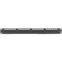 Philex Cat 5e 1U 24 Port Patch Panel 4 1/2 (42208)