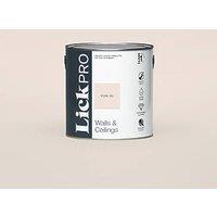 LickPro Max+ 2.5Ltr Pink 01 Matt Emulsion Paint (422JY)