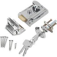 Smith & Locke Traditional Night Latch Polished Chrome 60mm Backset (4238J)