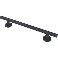 Nymas Straight Doc M Luxury Grab Rail Matt Black 620mm (423JM)