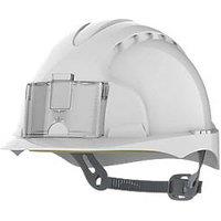 JSP EVO2 Badge Safety Helmet White (423PP)
