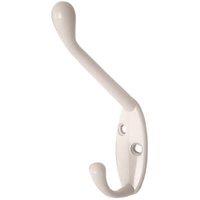 Smith & Locke Hat & Coat Hook White 90mm (424HT)