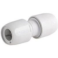 Hep2O Plastic Push-Fit Equal Coupler 15mm (4252F)