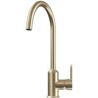 ETAL Entice Single Lever Mono Mixer Kitchen Tap Brushed Brass (425VN)