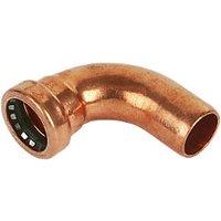 Tectite Sprint Copper Push-Fit Equal 90 Street Elbow 22mm (42681)