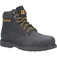 CAT Powerplant GYW Size 6 Black Steel Toe Cap Safety Boots (426XK)