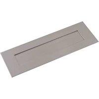 Eclipse External Letter Plate Satin Stainless Steel 330mm x 110mm (4287T)