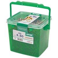 Spax PZ Countersunk Self Drilling Woodscrews 4mm x 50mm 650 Pack (428HT)