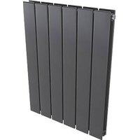 Ximax Oceanus 600mm x 445mm 1464BTU Anthracite Vertical Designer Radiator (428TR)
