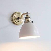 Quay Design Banbridge Adjustable Wall Spotlight Satin Taupe (428VG)