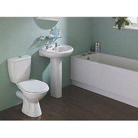 Grove Traditional Single-Ended Bathroom Suite with Acrylic Bath (42970)