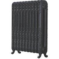 Arroll 794mm x 684mm 3550BTU Black Cast Iron 2 Column Radiator (430KY)