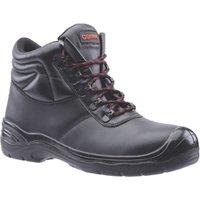 Centek FS336 S3 Size 11 Black Water-Resistant Steel Toe Cap Safety Boots (430XC)