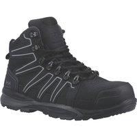 Helly Hansen Manchester Mid S3 Size 8 Black Safety Boots (430XP)