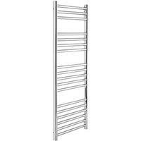 Towelrads 1200mm x 400mm 906BTU Stainless Steel Flat Designer Towel Radiator (431RY)