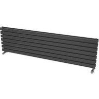 Ximax Fortuna 410mm x 1500mm 3805BTU Anthracite Horizontal Designer Radiator (431TP)
