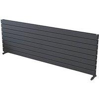 Ximax Oceanus 595mm x 1800mm 5922BTU Anthracite Horizontal Designer Radiator (432TP)